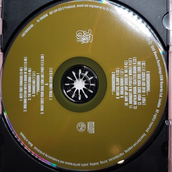 DJ Shadow Entroducing CD - Picture 4 of 6